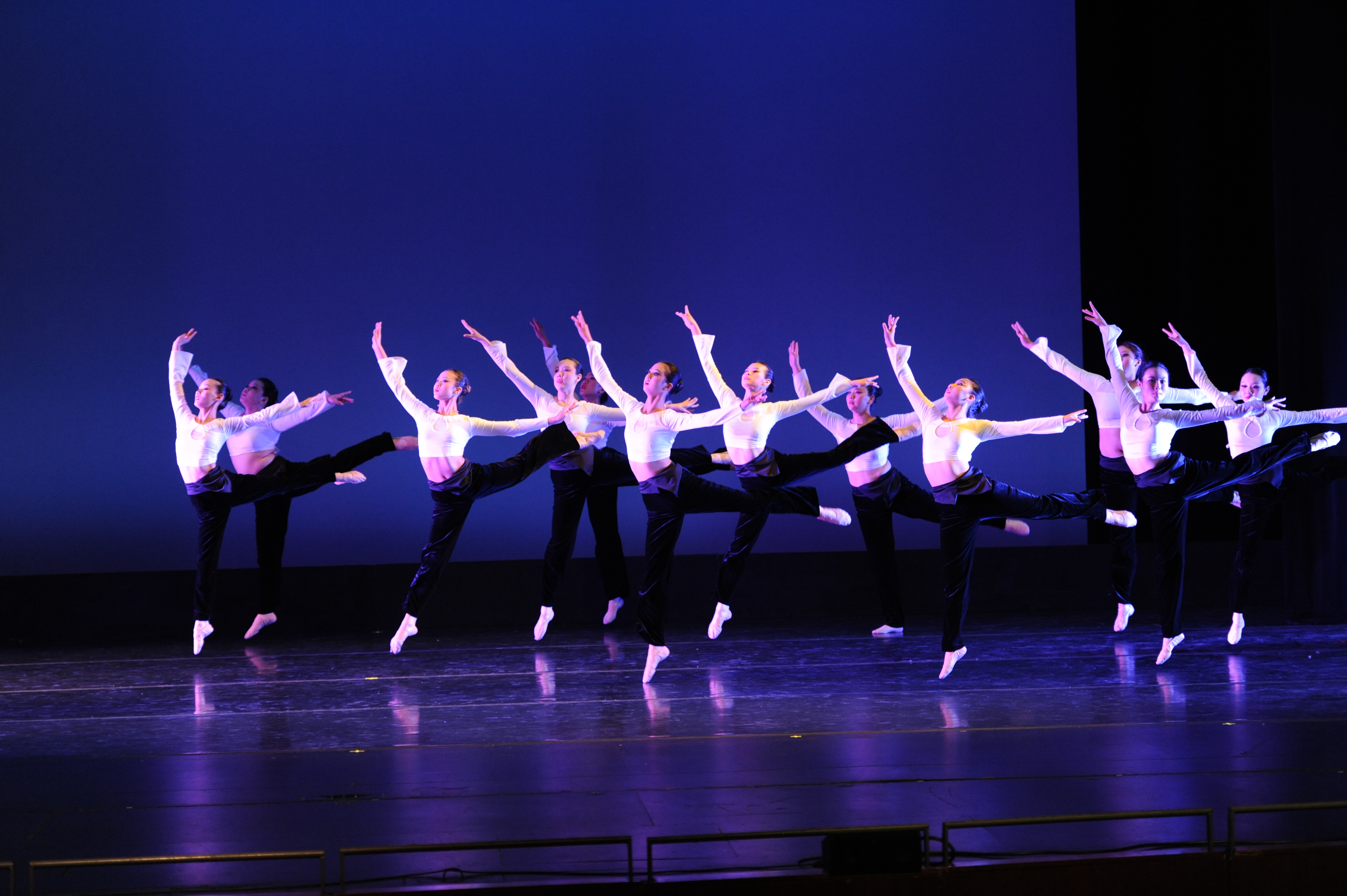 Dance performance on stage